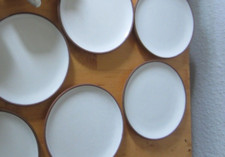 6 KMK Kupfermühle Keramik Teller Siena Siegfried Möller ca. 50er