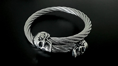 Totenkopf armreif skull - totenkopf,