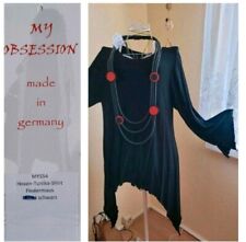 MY OBSESSION Viskose Zipfel Shirt Lagenlook 42/44