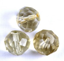 3 Kugeln Kristall Glas