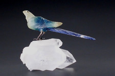 Edelstein vogel skulptur - edelstein,