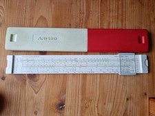 Rechenschieber Aristo JuniorTrig, guter Zustand, siebziger Jahre.
