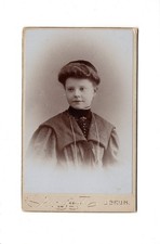 CDV Foto Damenportrait -