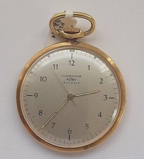 Junghans astra taschenuhr gelb - taschenuhr,