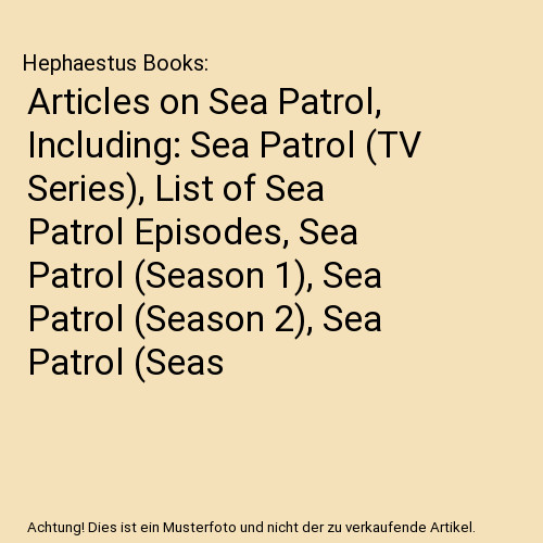 Articles sea patrol - articles, on