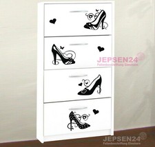 Aufkleber Pumps Schuhe, High