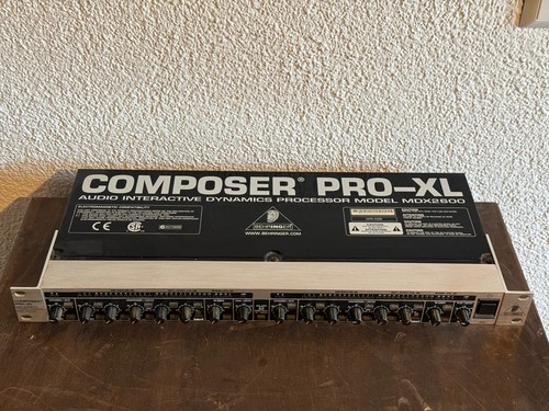 Behringer mdx2600 composer - behringer,