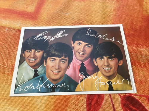 Bravo autogrammkarte beatles - bravo,