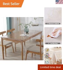 Durchsichtige Tischdecke