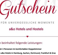 A&O Hotel Gutscheine 2