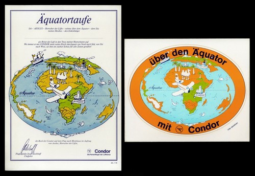 Condor lufthansa tochter - condor, 1986