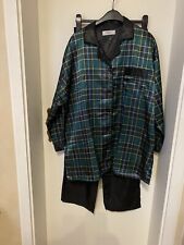 Isadora Schlafanzug Gr. 44/46 2tlg.  Satin Neu