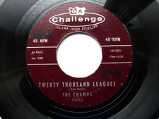CHAMPS 45 'TWENTY THOUSAND LEAGUES' USA CHALLENGE 1958 STROLLER POPCORN VG