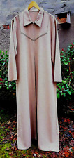 Langes Damen-Kleid Mantel Abaya Kaftan Takschita_Islam_hellbraun_arabisch_42/44