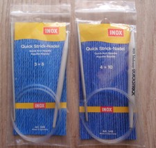 2 INOX-Quick Strick-Nadeln