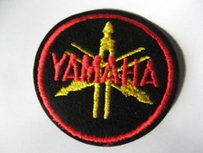 YAMAHA Markenzeichen Aufnäher bestickt zum Aufnähen Neu