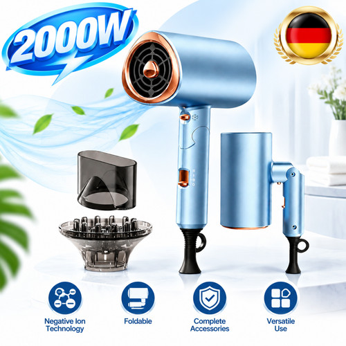 Antifrizz 2000w ionen föhn - ionen,