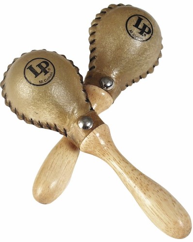 Lp285 mini rawhide maracas - rawhide,