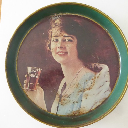Vintage 1973 coca cola - vintage, tablett