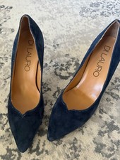 DI LAURO Pumps, Gr. 39, Farbe: blau, NEU