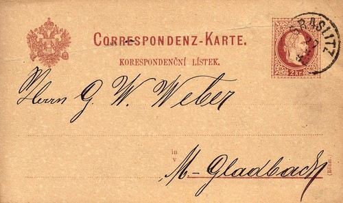 Graslitz correspondenz karte - graslitz,, correspondenz-karte
