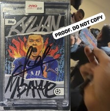 Signierte Kylian Mbappe