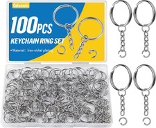 Schlüsselring Set 50 Stück