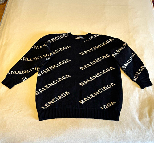 Balenciaga all over logo - all,