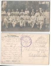 viol. Stempel Kriegslazarett