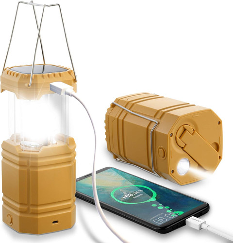 Led campinglampe solar - led,