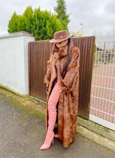 Luxus Pelz Fuchs Braun L