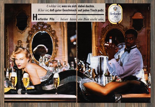 Herforder pils reklame - herforder,