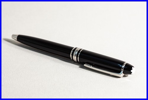 Montblanc schwarz platinum - montblanc,
