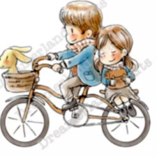 Stempelplatte Kinder auf dem