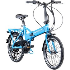 Zündapp Z101 E Bike 20" Klapprad Faltrad eFolding Rad 270Wh sky blau 37cm B Ware