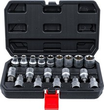 BGS Diy 95100 Bit-Satz 12,5 mm (1/2") T/E-Profil T40