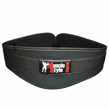 MuscleStyle Ultraleichtgürtel Athletic Krafttraining Fitnesstraining Stützgürtel