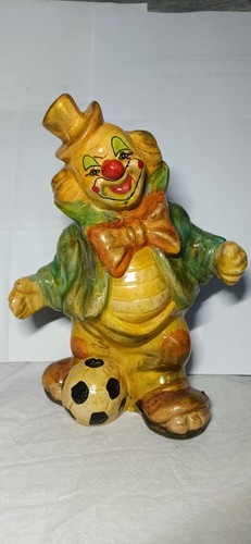 Spardose clown figur - figur, ton