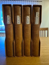 BRD Sammlung in 4 Lindner Dual-Alben farbig 1970 - 1999