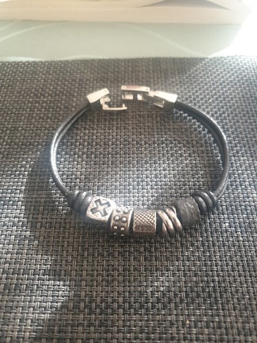 Fossil herren armband schwarz - herren,