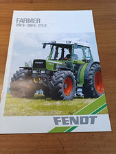 Prospekt Fendt Farmer 250S 260S 275S Broschüre Traktor Schlepper U