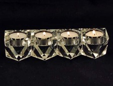 Teelichthalter 4-fach massiv