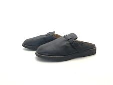 LucRo Herren Sandale Sandalette Pantolette Flache Schwarz Gr. 45 (UK 10,5)