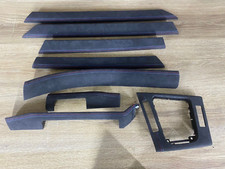 BMW E46 Alcantara M Stitches Interieurleisten Set Limousine Touring...
