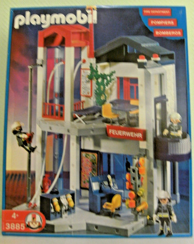 Playmobil feuerwehr station - -,