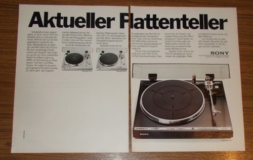 Seltene werbung vintage - vintage, sony