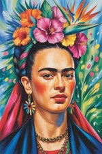 Frida Kahlo bunte