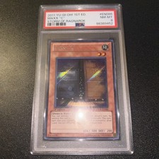 Yugioh Maxx "C" Storm Of Ragnarok 1st Edition STOR-EN086 Secret Rare - PSA 8