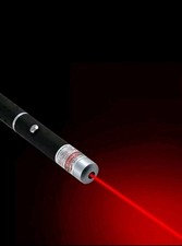 500 METR Laserpointer Rot Reichweite EXTREM STARK / SEHR HELL 1mW Akku DE