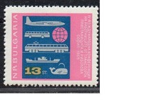 Bulgarien Michel 1539 (Transport Hafen Fischfang 1965) postfrisch ** MNH